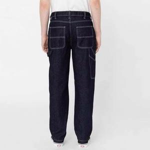 Jeans déchirés pour hommes sur mesure, streetwear délavé, coupe slim, denim tendance, confortable, commandes en gros, prix d'usine - Product Image 3