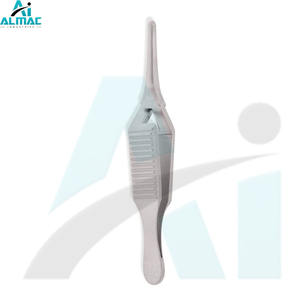 Pince micro-bulldog ALMAC de haute précision en acier inoxydable Schwartz pour la fixation de vaisseaux délicats, manuelle, pour applications vasculaires coronaire - Product Image 2