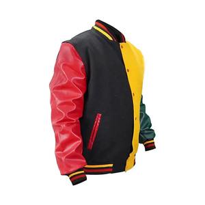 แจ็กเก็ตเลตเตอร์แมนแขนยาวของผู้ชายแจ็กเก็ตฤดูหนาวแบบลำลองออกแบบใหม่ - Product Image 3