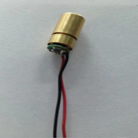 Ismartlaser 6x13mm Mini Red Dot Laser Driver Kelas IIIa 650nm 5mW 3V DC Harga Kompetitif Baru Garansi 1 Tahun 20x20mm