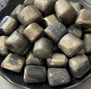 Pyrite หิน Pyrite ขัด,หินไพไรต์สำหรับบำบัดหินให้พลังงานและของตกแต่งเป็นของขวัญ-ซื้อหินธรรมชาติแฟชั่น - Product Image 4