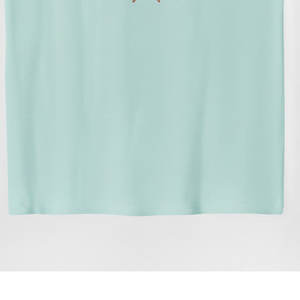 Camiseta Ligera de Manga Corta con Cuello Redondo para Hombre, Hecha a Medida, en Felpa Francesa, con Detalles de Borde Crudo, Transpirable, Tejido Ecológico de Secado Rápido - Product Image 5