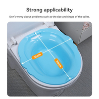 Maternité Sitz Bain Bidet Cuvette de Toilette Domestique Sans Fumigation Squat-Free Bidet Nettoyage du Bassin Parties Privées avec Flusher
