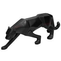Sculpture de table la plus vendue en métal Tiger Design avec base en marbre Décoration intérieure faite à la main Sculpture abstraite en vrac Pri