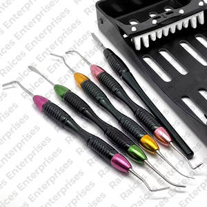 Juego de curetas periodontales Gracey, producto caliente, juego de instrumentos de relleno compuesto Dental con embalaje personalizado - Product Image 4