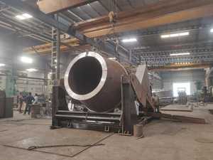 เตาก๊าซโรตารี่ไฟฟ้าเกรดสูง5ตันคุณลักษณะการเอียงใหม่สำหรับตลับลูกปืนการหลอมทองแดง - Product Image 2