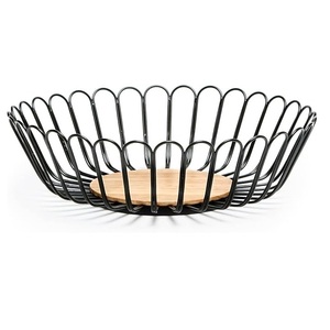 Panier à fruits en fer robuste pour un usage quotidien, conçu pour contenir des fruits lourds sans se plier ni perdre sa forme - Product Image 2