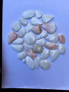 Venta al por mayor de cabujones de escolecita rosa para la fabricación de joyas hermosas joyas de moda con piedras preciosas, piedras preciosas sueltas - Product Image 2