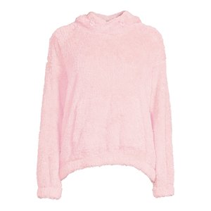 Sudadera con capucha de bloque de color para mujer, sudadera de diseño único con estética moderna y ajuste cómodo - Product Image 1