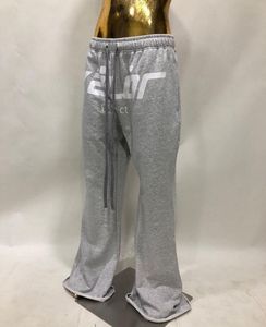 Pantalones Deportivos Casuales de Diseño Personalizado para Hombre, de Alta Calidad, Estilo Jogger, con Corte Acampanado, Forro Polar Medio, Transpirables, Ajuste Holgado, Estilo Apilado - Product Image 3