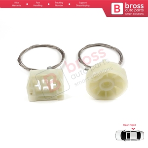 ชุดซ่อมมอเตอร์กระจกไฟฟ้าหลังขวา รุ่น BWR5496 สำหรับรถยนต์ 75 RJ MG ZT Brilliance B8 ปี 1998-2005 4/5 ประตู CVH101300 - Product Image 5