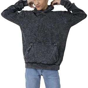 Sudaderas con capucha para hombre con lavado ácido de diseño personalizado, perfectas para ropa de equipo de marca y ropa de calle personalizada, sudaderas con capucha para hombre con declaraciones de moda - Product Image 2