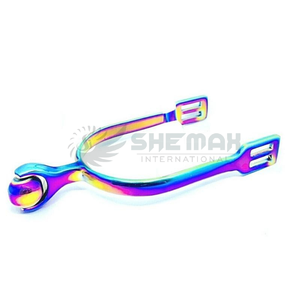 Fabricante 2025 Entrega de espuelas personalizadas hechas a mano de precisión con logotipos únicos Materiales Formas y acabados para ecuestres - Product Image 4