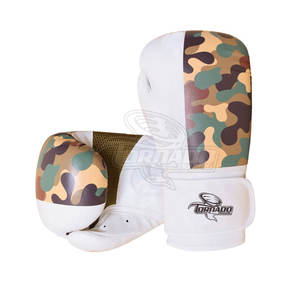 Guantes de Boxeo de Cuero Impermeables Hechos en Fábrica para Entrenamiento de MMA, Diseño de Dedos Completos, Correa de Muñeca Ajustable, Unisex, Cómodos - Product Image 2