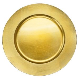 Assiette de présentation en acier inoxydable finition argentée 100 pièces Luxe Élégant Écologique pour les événements de mariage Présentation de table Moderne - Product Image 4