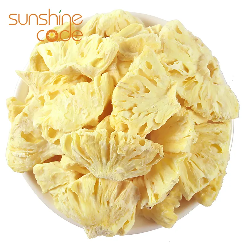 Sunshine Code dried fruits pineapples organic pineapple fabric pineapple import