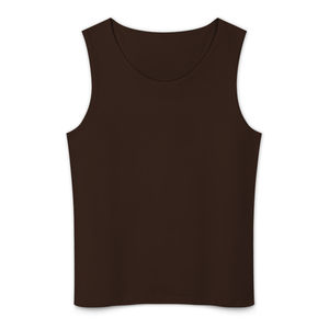 เสื้อกล้ามผู้ชายสีน้ำตาล2026ระบายอากาศได้ดีดีไซน์ใหม่ล่าสุด - Product Image 1