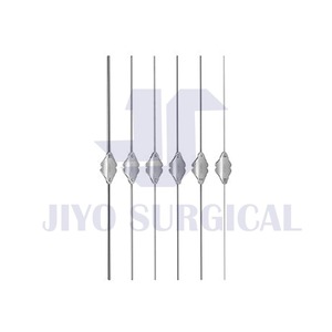 Juego de 6 piezas de sonda lagrimal Bowman, 6 ", acero inoxidable, instrumentos quirúrgicos, doble punta, Jiyo - Product Image 4