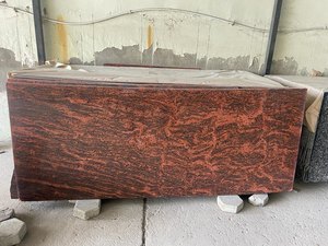 Nhiều màu đánh bóng paradiso đá granit Đỏ tấm thiết kế hiện đại bia mộ gạch và bia mộ - Product Image 3