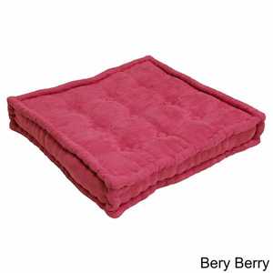 Coussin de sol de camping portable en coton noir uni, écologique, rempli de mousse, sur mesure, confortable - Product Image 6