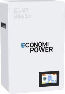 Batterie Life-po4 48V 200ah murale, stockage solaire 10.24KWh, plus de 8000 cycles, batterie lithium rechargeable 48V avec BMS 200A - Product Image 2