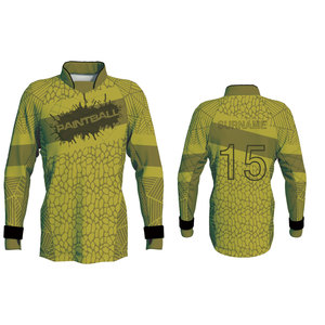 Camisetas personalizadas de Paintball de mangas completas Teamwear con logotipo personalizado de su propia empresa - Product Image 6