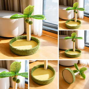 เสาข่วนแมวไซซอลขนาดใหญ่ทันสมัยพร้อมโครงปีนป่าย - Product Image 4