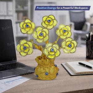 Potli en cristal Œil protecteur, Décoration Feng Shui, Protection, Bonne chance et Énergie positive, Objet décoratif - Product Image 2