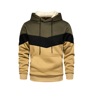 Sudaderas con capucha de alta calidad para hombre, patrón sólido, invierno, superventas, Impresión de logotipo personalizado personalizable, etiqueta privada propia - Product Image 5