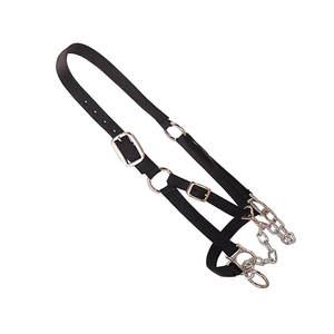 Heavy Duty ajustable Nylon ganado Halter terneros vacas negro ganado restricción Halter ajuste moderno Animal mostrando aseo - Product Image 5