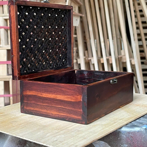 Boîtes de rangement de cadeaux en bois au design élégant de luxe les plus vendues Emballage de vente en gros de qualité supérieure fabriqué au Vietnam - Product Image 3