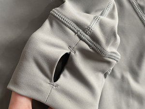 Custom Tracksuit Nylon <b>Loungewear</b> Two Piece Plus Size Zipper Pocket Jacket Yoga Tall Women Clothing Flared Gym <b>Pants</b> Set - Product Image 6