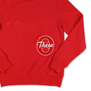 Sweat-shirt personnalisé en gros pour la sororité grecque perle cramoisie divine personnalisée sweat à capuche 3D brodé vêtements d'hiver - Product Image 5