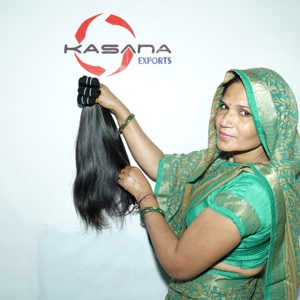 100% cuticule brute alignée non traitée paquet de cheveux indiens vierges Double trame lâche vague profonde Style Machine Extensions de cheveux humains - Product Image 3