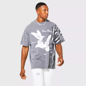 Nuevo fabricante de camisetas serigrafiadas transpirables personalizables de poliéster/algodón de alta calidad para hombre - Product Image 1