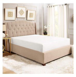 Lujo 100% algodón bordado Bedset 2 almohadas rellenas alta calidad Queen King tamaños Lino impreso Textiles para el hogar para hoteles - Product Image 2