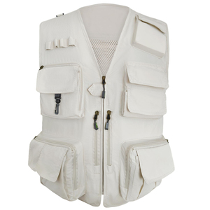 Chaleco táctico corto cómodo al por mayor, cierre de cremallera, equipo de protección impermeable a prueba de viento para actividades de seguridad al aire libre - Product Image 1