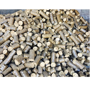 Briquetas de cáscara de maní de combustible de calefacción respetuosas con el medio ambiente Residuos de cenizas bajos de alta eficiencia para varias calderas - Product Image 1