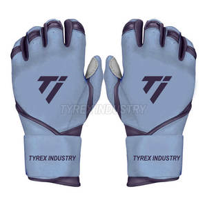 Guantes de bateo de béisbol premium estilo Bruce Bolt con agarre de cuero para un rendimiento profesional. - Product Image 5