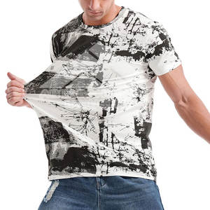 เสื้อยืดพิมพ์ลายแบบซับลิเมชั่นสำหรับออกกำลังกาย แห้งเร็ว ปี 2026 สำหรับผู้ชาย - Product Image 2