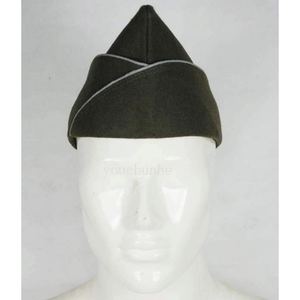 Haute qualité WWII WW2 Regalia Reproduction US Garrison Cap pour les rencontres Custom Wholesale Garrison Cap pour les reconstitutions - Product Image 3