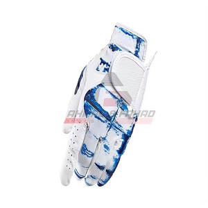 Gants de golf personnalisés OEM Premium main gauche pour hommes imperméable couleur Cabretta cuir de mouton vente en gros pour le sport hommes - Product Image 3