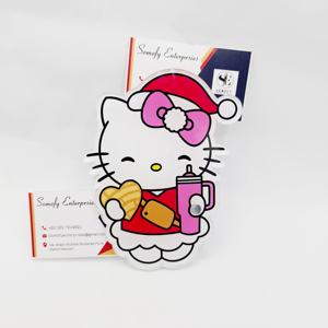 Palette à cils en plastique au design mignon de chaton, durable, antistatique, support de tuiles à cils, aimant, palette d'extension de cils durable - Product Image 4