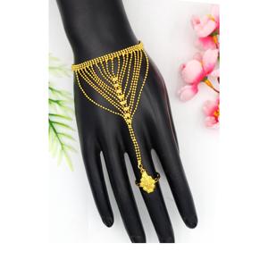 Bracelets de mode, bijoux indiens, bracelet cadeau de créateur, bijoux occidentaux de haute qualité, plaqué or - Product Image 5