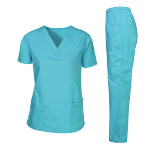 Ensembles de gommage médical personnalisé en gros Conceptions d'uniformes d'infirmière et d'hôpital à la mode - Product Image 4