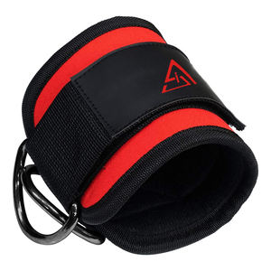 Sangles de cheville en néoprène avec logo personnalisé, douces, pour la protection des exercices de fitness en salle de sport, utilisation sportive sur machine à câbles - Product Image 2