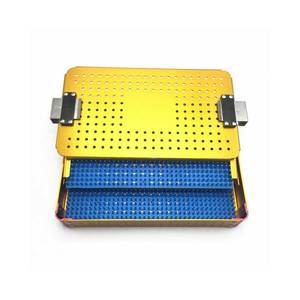 Bandeja de Esterilización Manual Autoclavable de Acero Inoxidable de Grado Quirúrgico para Instrumentos Quirúrgicos Oftálmicos y de Belleza - Product Image 1