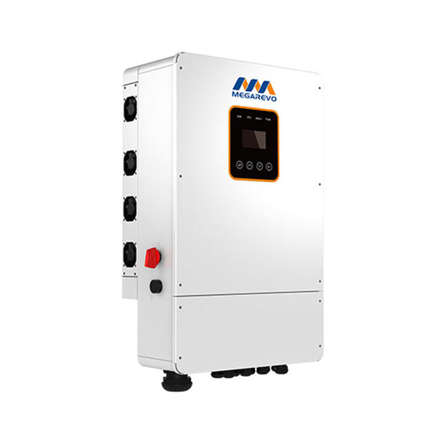 US Megarevo Hybrid Inverter 120V 240V 8kw 10kw 12kw 15kw 8000w 10000w R8KLNA Split Phase Pure Sine Wave Hybrid Solar Inverter