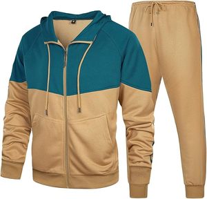 Otoño de los hombres deporte Slim Fit impreso sólido chándal transpirable ropa deportiva nueva venta al por mayor más vendidos - Product Image 5