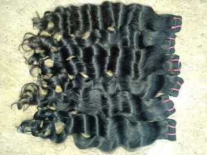 Extensiones de Cabello Humano Virgen Remy Indio para Máquina de Tejer Cabello, Doble Trama, Producto de Alta Calidad - Product Image 3